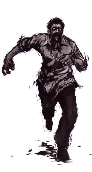 resident evil zombie concept art