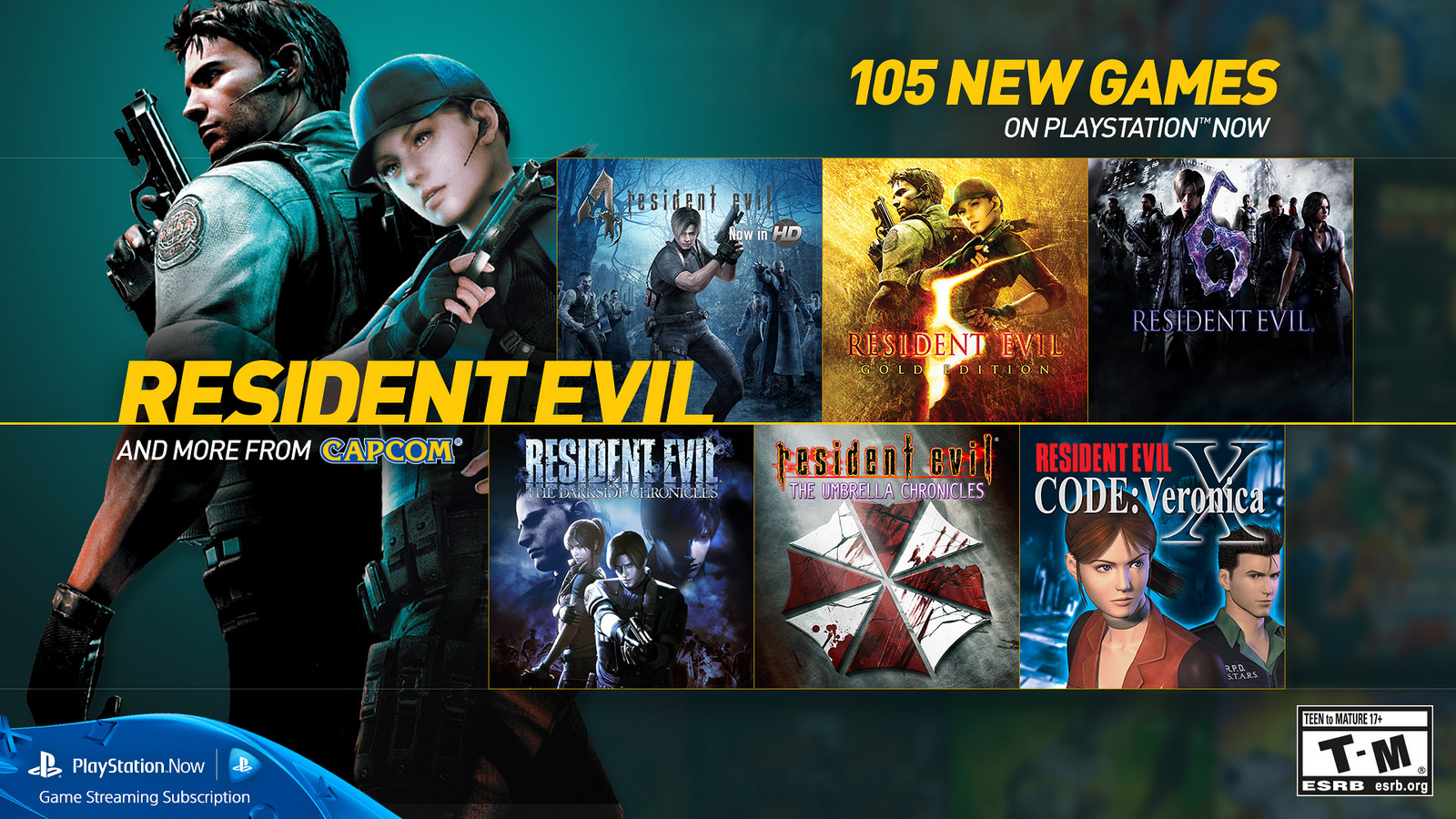 Resident Evil games now available on 