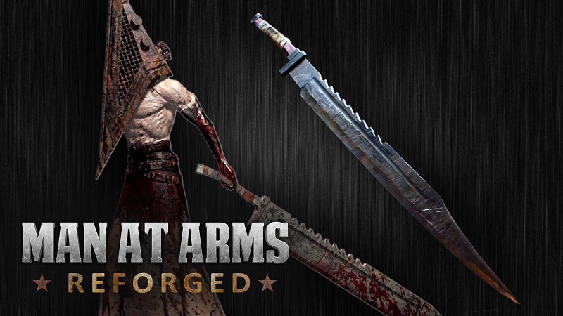 Rage Gear Props - Pyramid Head WIP sword made with