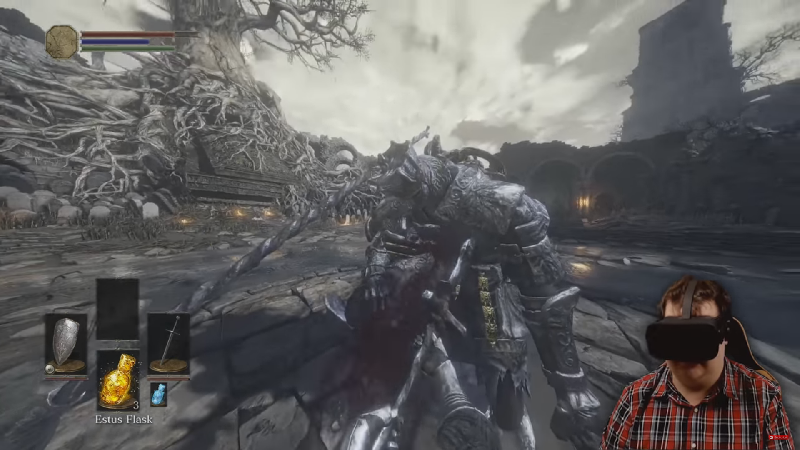 Dark Souls 3 in VR Looks Pretty Rely on Horror