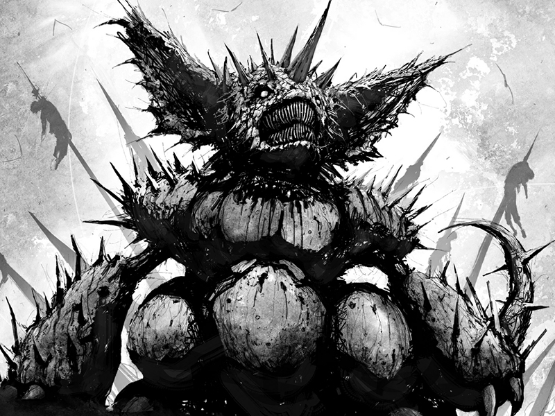 David Szilagyi Draws Pokemon as Terrifying Monsters