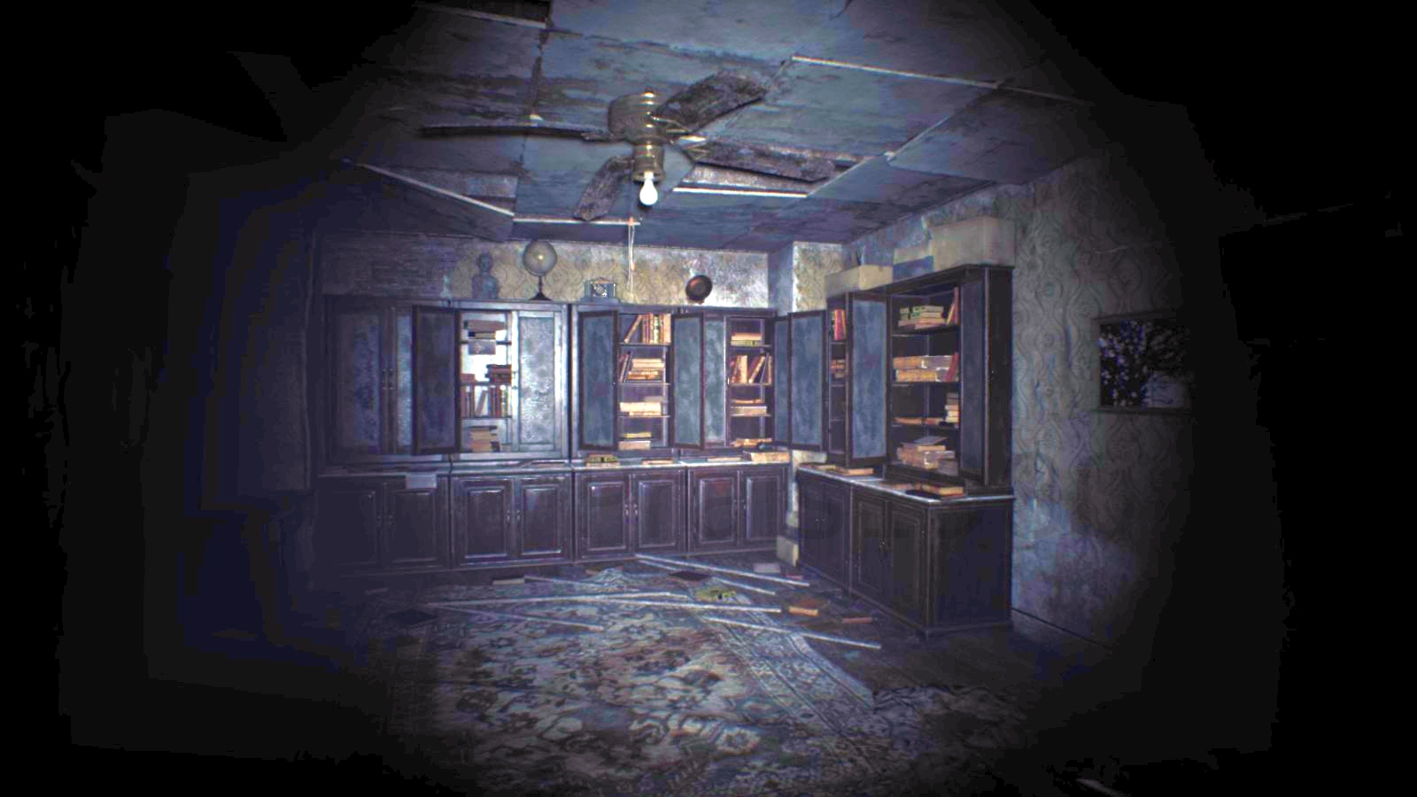 Resident Evil 7 Living Room Grandfather Clock