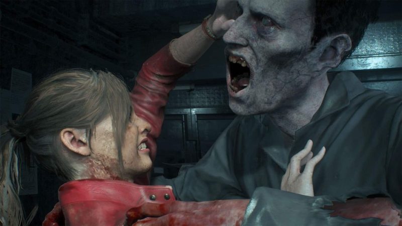 Hunk And Tofu Creep Through Resident Evil 2 Remake One Shot Ending
