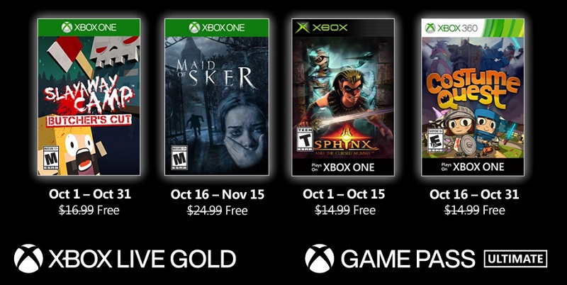 New Xbox Games — October 30 to November 5