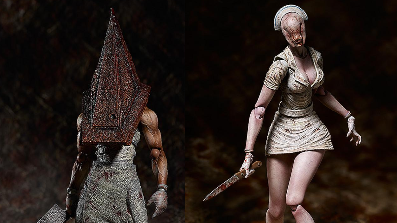 Silent Hill 2's Pyramid Head And Nurse Prepare For A Figma Release