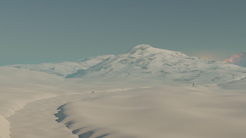Buried In Ice screenshot showing an Arctic landscape