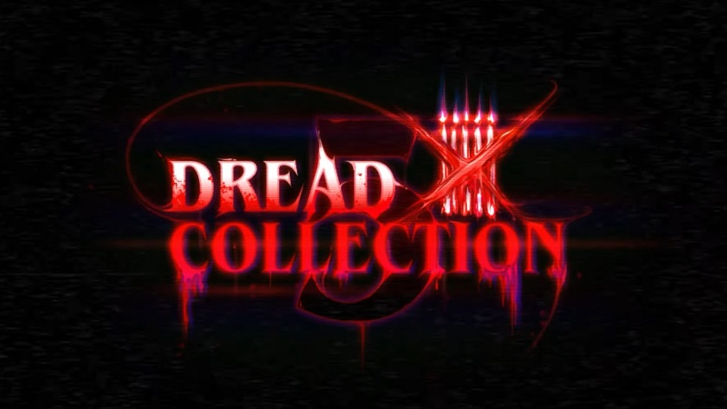 Dread X Collection 5 logo on a black background.