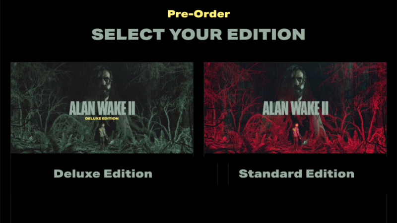The reason why Alan Wake 2 doesn't have a physical version